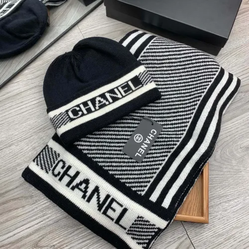 Chanel Hat and Scarf Set #1396543 $52.00 USD, Wholesale Replica Chanel Hat and Scarf and Glove Set
