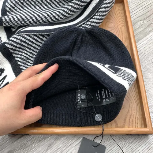 Replica Chanel Hat and Scarf Set #1396543 $52.00 USD for Wholesale
