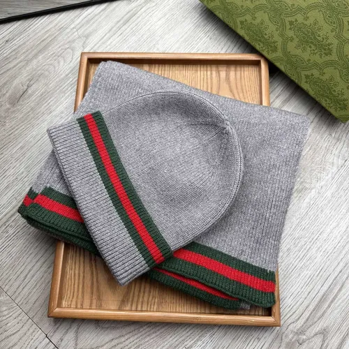 Replica Gucci Hat and Scarf Set #1396553 $52.00 USD for Wholesale
