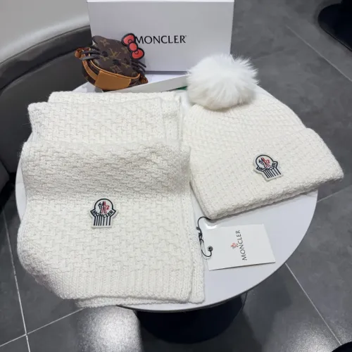 Moncler Hat and Scarf Set #1396573 $64.00 USD, Wholesale Replica Moncler Hat and Scarf and Glove Set