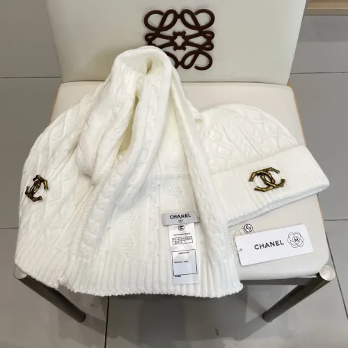 Replica Chanel Hat and Scarf Set #1396587 $48.00 USD for Wholesale