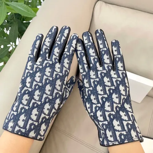 Replica Christian Dior Gloves For Women #1396628 $45.00 USD for Wholesale