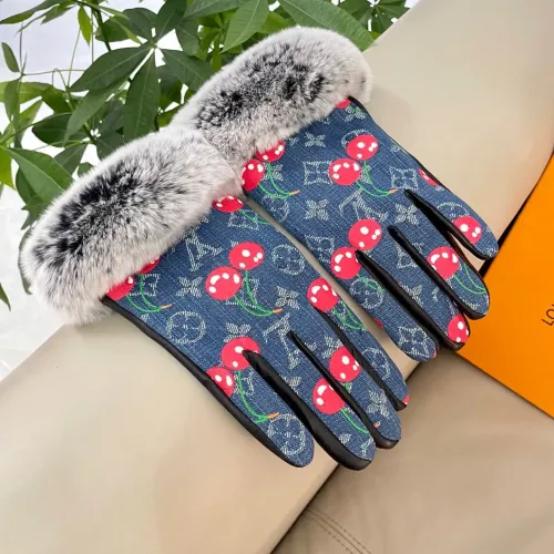 Replica Louis Vuitton LV Gloves For Women #1396630 $48.00 USD for Wholesale