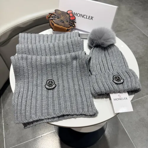 Moncler Hat and Scarf Set #1396654 $64.00 USD, Wholesale Replica Moncler Hat and Scarf and Glove Set