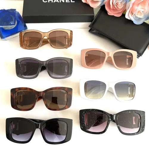 Replica Chanel AAA Quality Sunglasses #1396708 $60.00 USD for Wholesale
