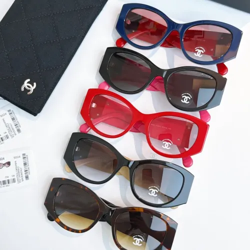 Replica Chanel AAA Quality Sunglasses #1396722 $60.00 USD for Wholesale