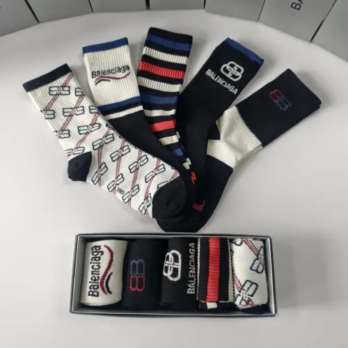 Replica Balenciaga Socks #1396798 $29.00 USD for Wholesale