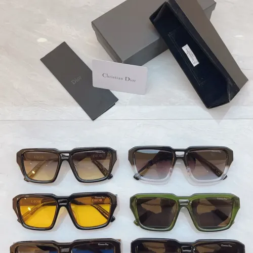 Replica Christian Dior AAA Quality Sunglasses #1396801 $60.00 USD for Wholesale