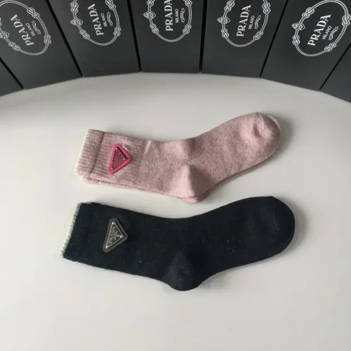 Replica Prada Socks #1396854 $29.00 USD for Wholesale