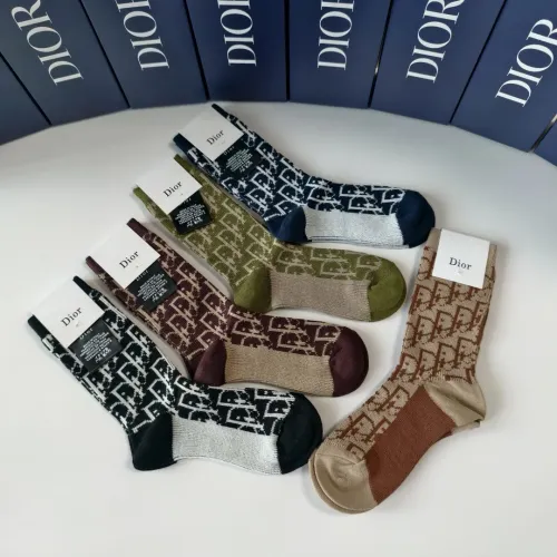 Replica Christian Dior Socks #1396855 $29.00 USD for Wholesale