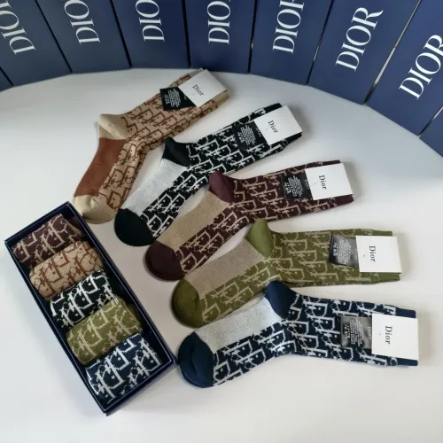 Replica Christian Dior Socks #1396855 $29.00 USD for Wholesale