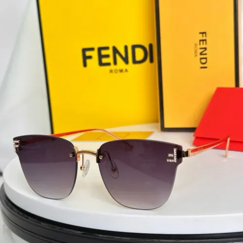 Fendi AAA Quality Sunglasses #1396969