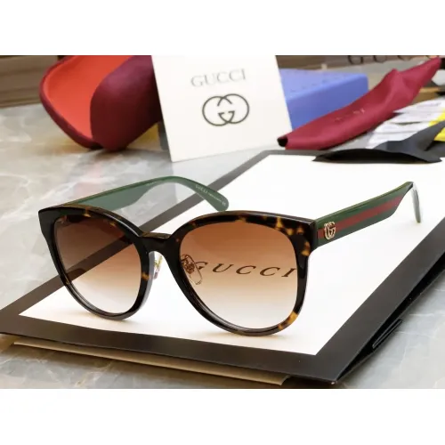 Gucci AAA Quality Sunglasses #1396984 $56.00 USD, Wholesale Replica Gucci AAA Quality Sunglasses