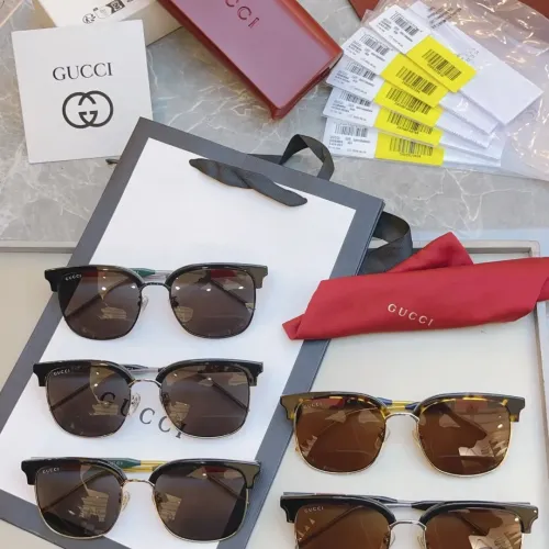 Replica Gucci AAA Quality Sunglasses #1396991 $60.00 USD for Wholesale