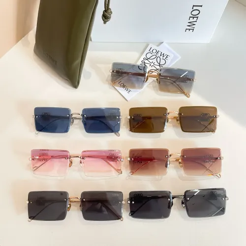 Replica LOEWE AAA Quality Sunglasses #1397048 $64.00 USD for Wholesale