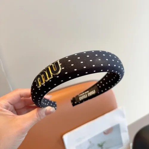 Replica MIU MIU Headband For Women #1397210 $27.00 USD for Wholesale