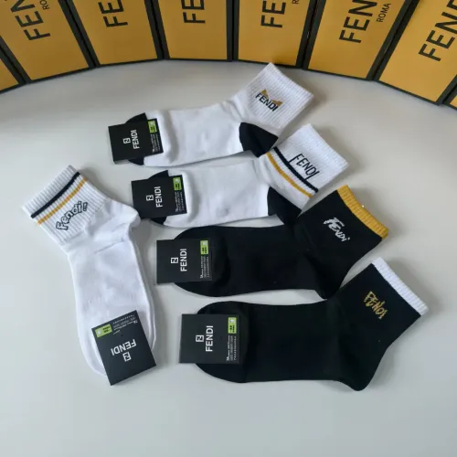Replica Fendi Socks #1397211 $27.00 USD for Wholesale