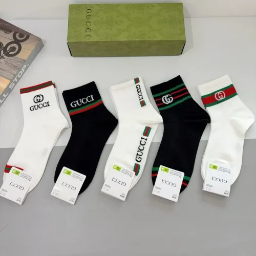 Gucci Socks #1397218 $27.00 USD, Wholesale Replica Gucci Socks