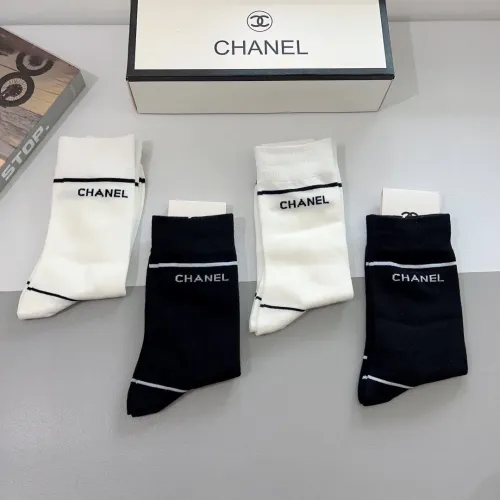 Replica Chanel Socks #1397221 $29.00 USD for Wholesale
