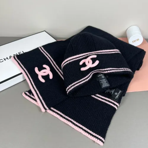 Replica Chanel Hat and Scarf Set #1397237 $45.00 USD for Wholesale
