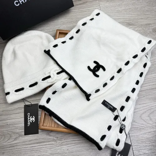 Replica Chanel Hat and Scarf Set #1397238 $60.00 USD for Wholesale