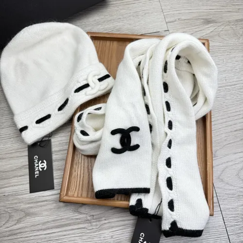 Replica Chanel Hat and Scarf Set #1397238 $60.00 USD for Wholesale
