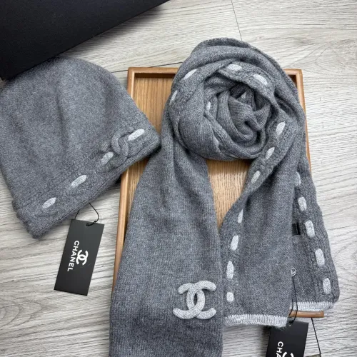 Replica Chanel Hat and Scarf Set #1397239 $60.00 USD for Wholesale
