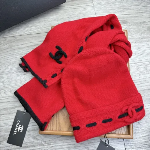 Replica Chanel Hat and Scarf Set #1397240 $60.00 USD for Wholesale