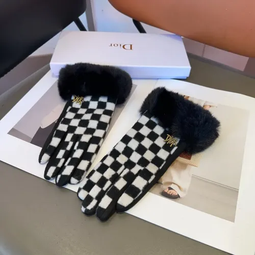 Replica Christian Dior Gloves For Women #1397395 $38.00 USD for Wholesale