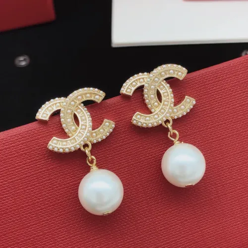 Chanel Earrings For Women #1397414 $25.00 USD, Wholesale Replica Chanel Earrings