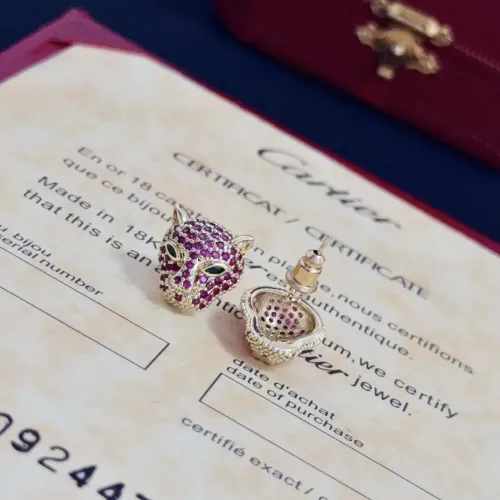 Replica Cartier Earrings For Women #1397460 $34.00 USD for Wholesale