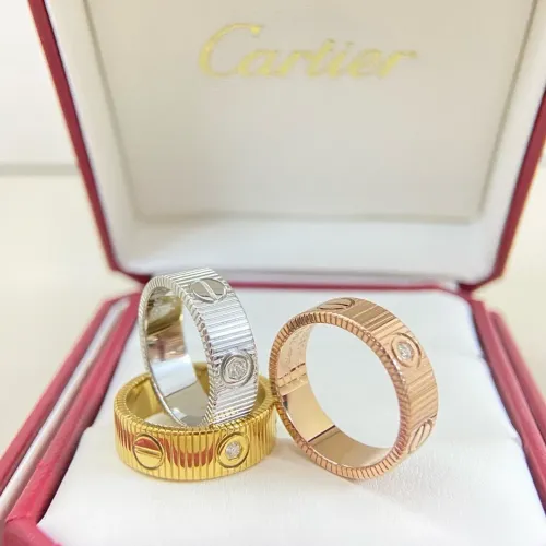 Replica Cartier Rings In Gold For Unisex #1397473 $27.00 USD for Wholesale