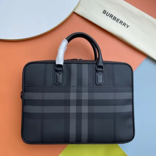 Replica Burberry AAA Man Handbags #1397536 $160.00 USD for Wholesale