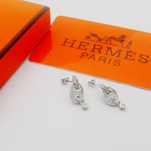 Hermes Earrings For Women #1397565 $25.00 USD, Wholesale Replica Hermes Earrings
