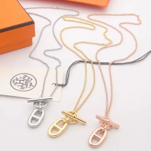 Replica Hermes Necklaces #1397570 $25.00 USD for Wholesale