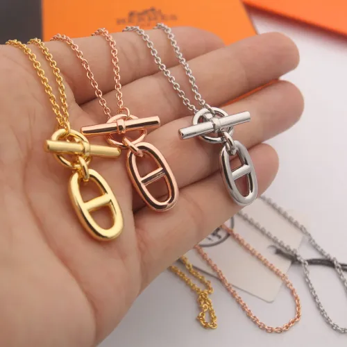 Replica Hermes Necklaces #1397570 $25.00 USD for Wholesale