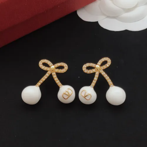 Replica Valentino Earrings For Women #1397688 $27.00 USD for Wholesale