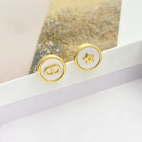 Replica Christian Dior Earrings For Women #1397733 $25.00 USD for Wholesale