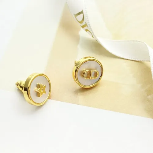 Replica Christian Dior Earrings For Women #1397733 $25.00 USD for Wholesale