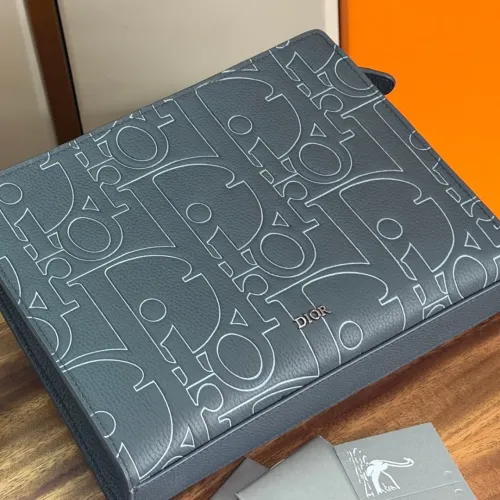 Replica Christian Dior AAA Man Pouches #1397949 $122.00 USD for Wholesale