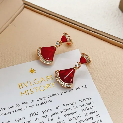 Replica Bvlgari Earrings For Women #1397977 $36.00 USD for Wholesale