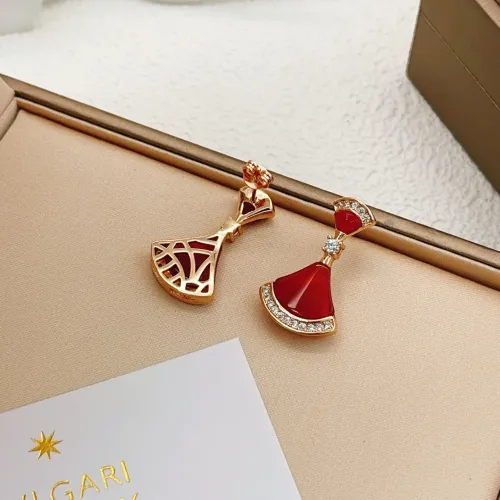 Replica Bvlgari Earrings For Women #1397977 $36.00 USD for Wholesale