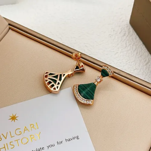 Replica Bvlgari Earrings For Women #1397978 $36.00 USD for Wholesale