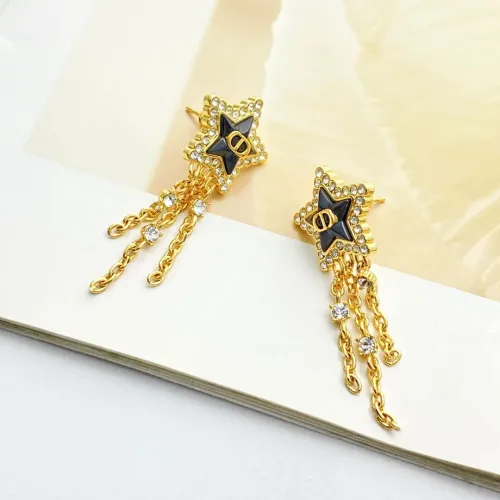 Replica Christian Dior Earrings For Women #1398050 $27.00 USD for Wholesale