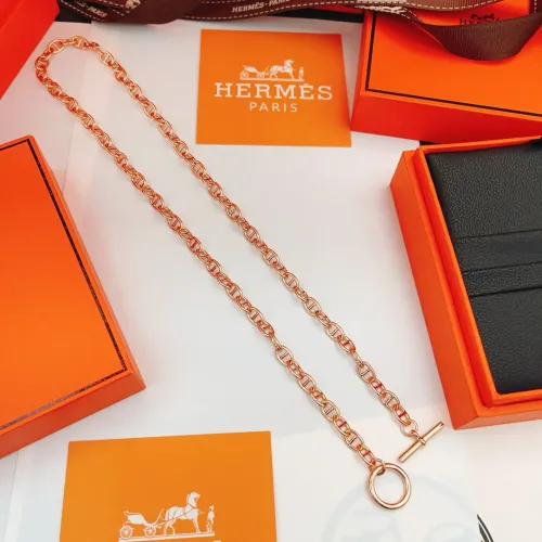 Replica Hermes Necklaces #1398112 $36.00 USD for Wholesale