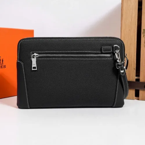 Replica Hermes AAA Man Pouches #1398170 $96.00 USD for Wholesale