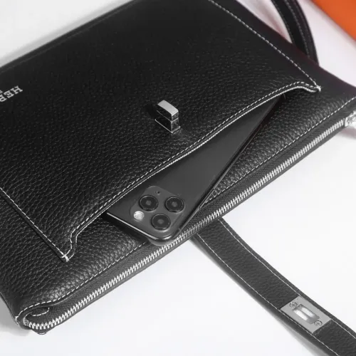 Replica Hermes AAA Man Pouches #1398174 $96.00 USD for Wholesale