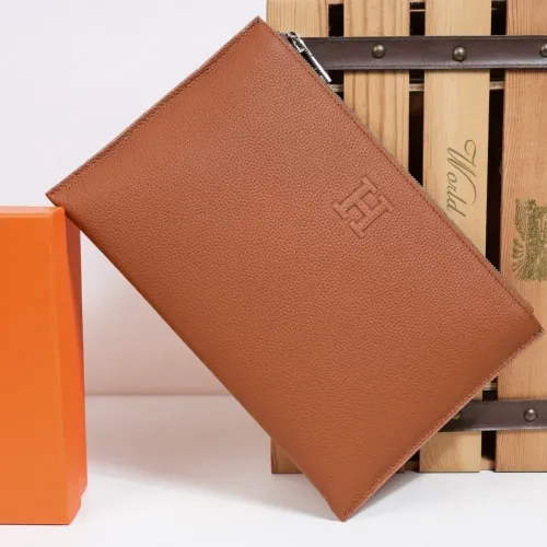 Replica Hermes AAA Man Pouches #1398183 $96.00 USD for Wholesale