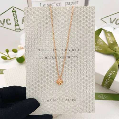 Replica Van Cleef & Arpels Necklaces For Women #1398304 $27.00 USD for Wholesale