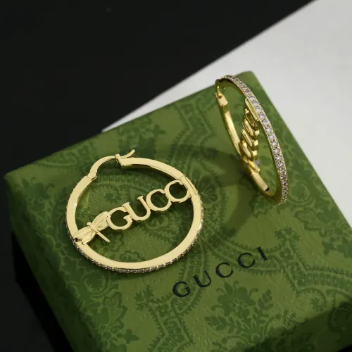 Replica Gucci Earrings For Women #1398339 $32.00 USD for Wholesale